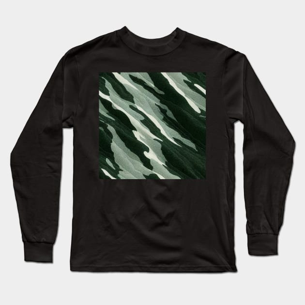 Camouflage Army Pattern, a perfect gift for all soldiers, asg and paintball fans! #29 Long Sleeve T-Shirt by Endless-Designs